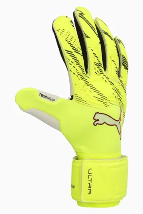 Вратарские перчатки Puma Ultra Pro NC - зеленый