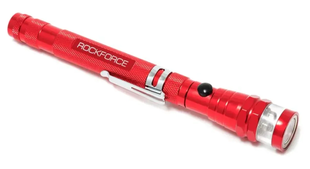 Фонарь телескопический с магнитом (3LED, 2.27кг, L:178-587мм), в блистере RockForce##Rock FORCE RF-686ML3