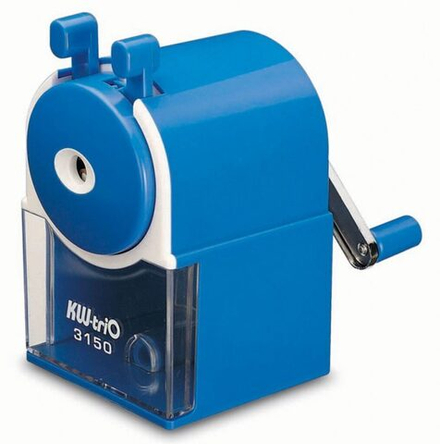 Точилка механическая, пласт.корпус, ассорти