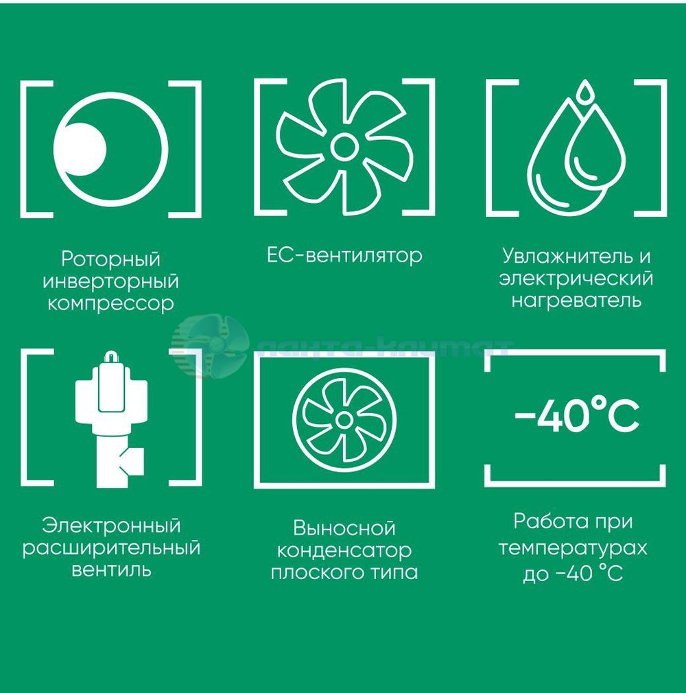 Прецизионный кондиционер Euroklimat EKPM017ASFFESIDA-A / EKPO024ASALEA-A
