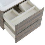 Тумба подвесная с керамической раковиной BelBagno ALBANO-CER-600-2C-SO-PS