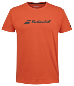 Теннисная футболка Babolat Exercise Tee Men - fiesta red