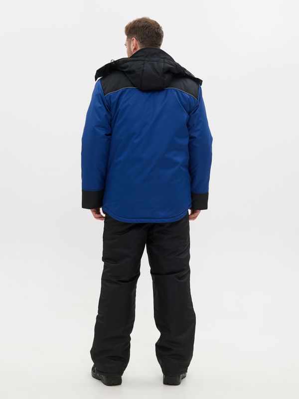 Костюм зимний Полюс ткань Cell цвет Синий/Черный