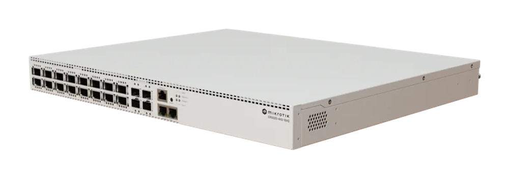MikroTik CRS520-4XS-16XQ-RM управляемый коммутатор