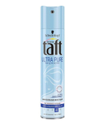 Taft Лак для волос Ultra Pure, без силикона и отдушек, сверхсильная фиксация, 225 мл