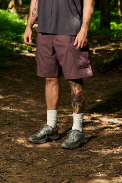 Шорты Nothomme Blue Cargo Shorts Ultra-Light "Dark Red"