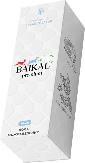 Ароматизатор Baikal Premium Холодный Кола Можжевельник