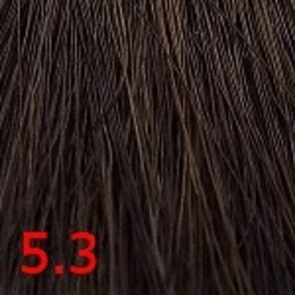 Крем-краска для волос Оттенок 5.3 Светло-коричневый золотистый KEEN XXL Colour Cream Hellbraun Gold 100мл