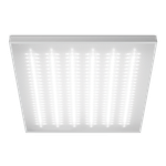 Светильник ОФИС ДВО01-002 54Вт 6500К IP40 Микропризма 6500лм 595х595х40мм WOLTA PRO