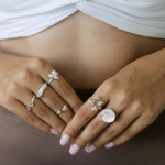 кольцо отпечаток ракушки