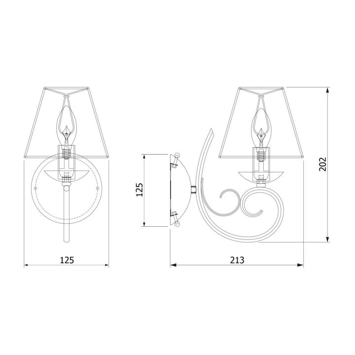 Бра Bogates 280/1
