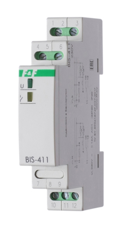 Реле импульсное BIS-411 230В 16А