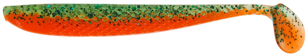 Виброхвосты съедобные Lucky John SLICK SHAD PADDLE 4.5in / цвет Z16 / 4 шт.
