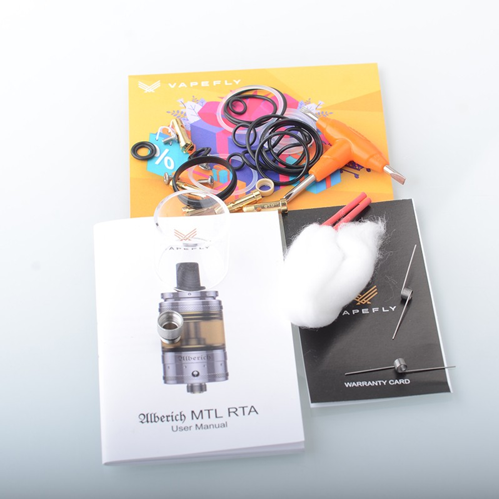 Бак Vapefly Alberich MTL RTA