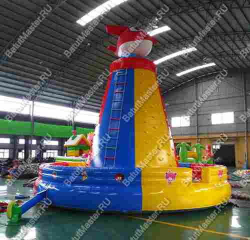 Коммерческий надувной скалодром "Улетный", 8*8*9 м