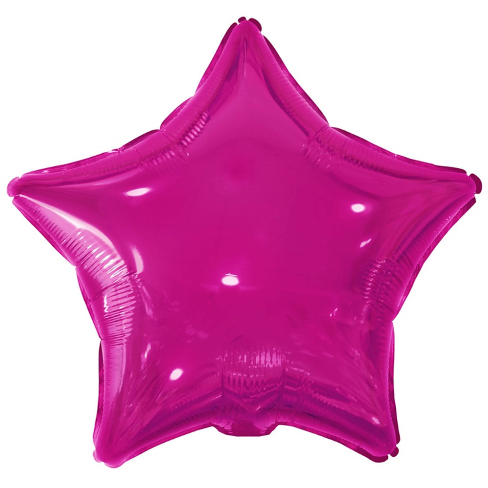 Шар фольгированный Звезда 46 см (Фиолетовый)