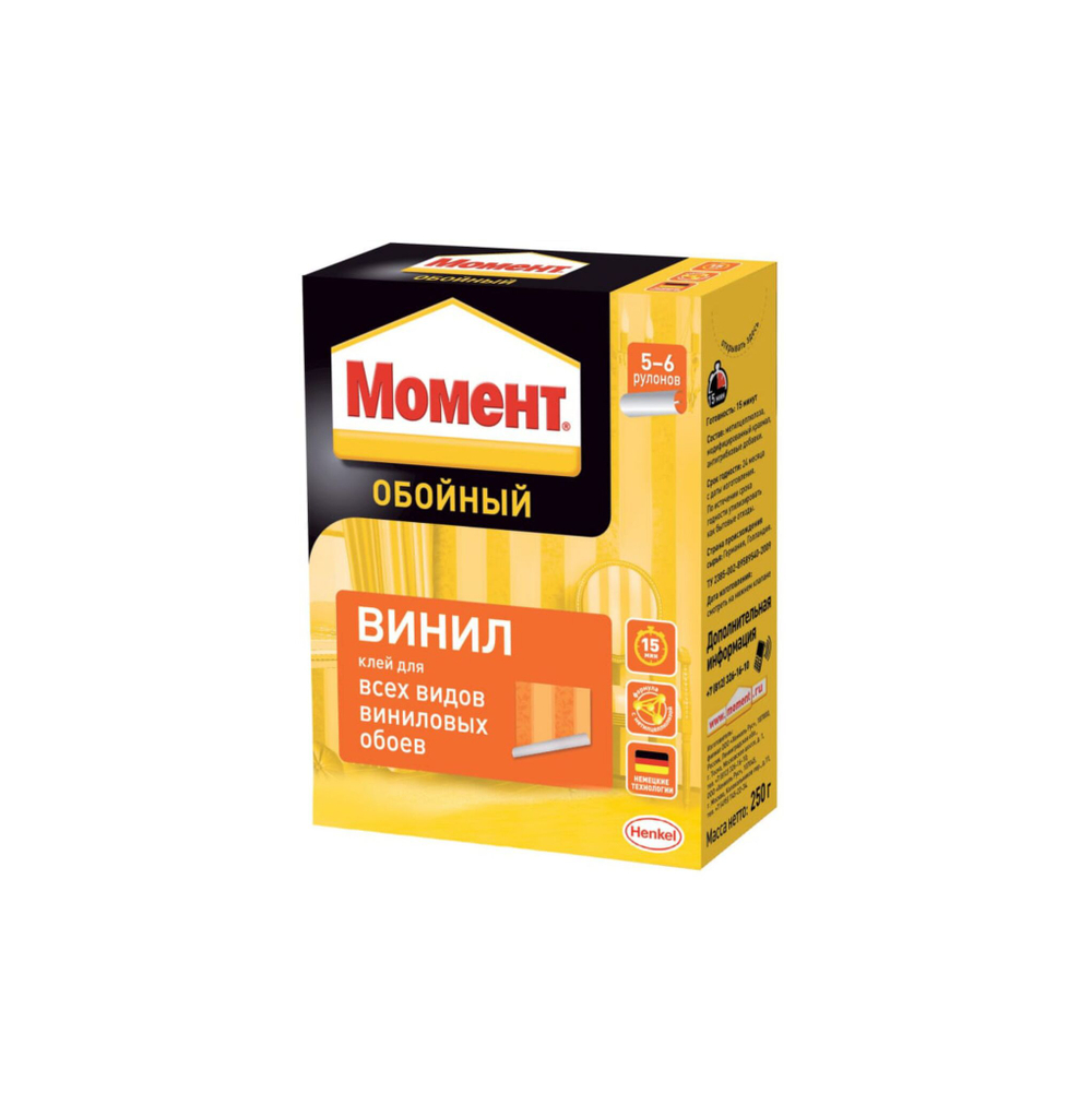 Клей обойный "Момент Винил" 250гр