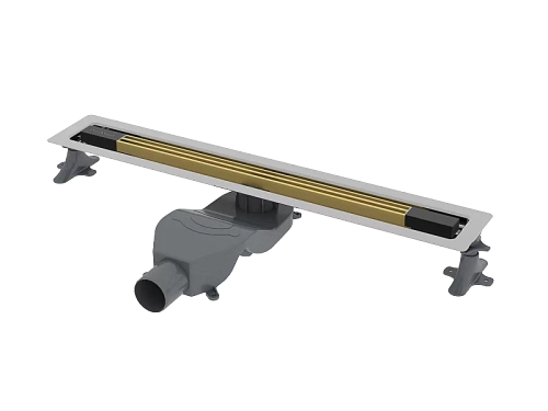 Душевой лоток Boheme B&T Infinity 85 981-80-MG матовое золото