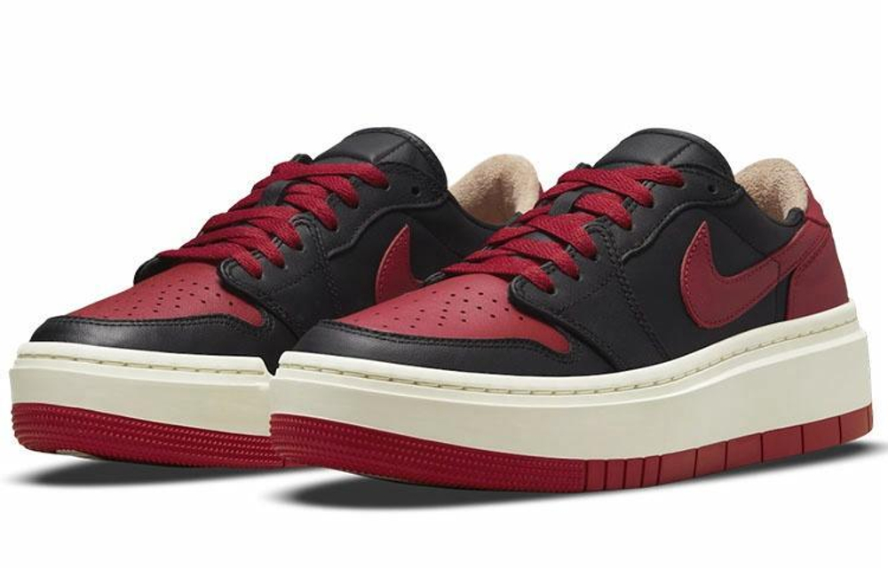 Кроссовки Jordan Air Jordan 1 Elevate Low Se "Bred" (Женская размерная сетка)