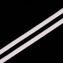 Ворсовая тесьма под каркасы белая