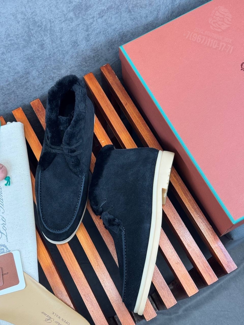 Ботинки Loro Piana Walk and Walk