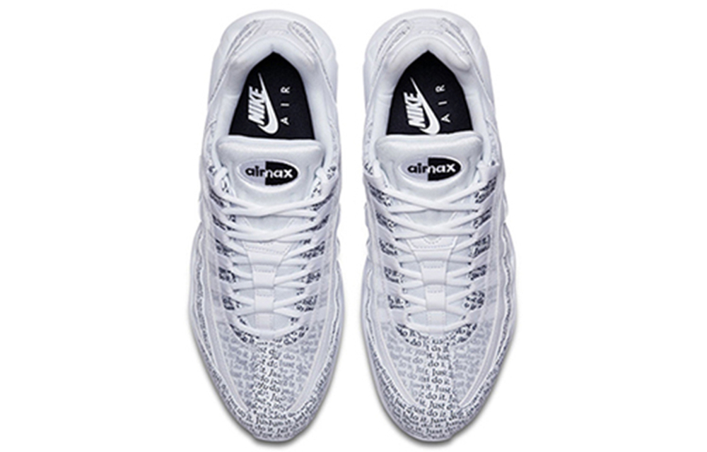 Nike air max 95 just do it white top