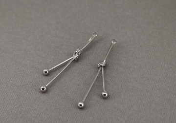 Подвеска палочка узелок 51 мм