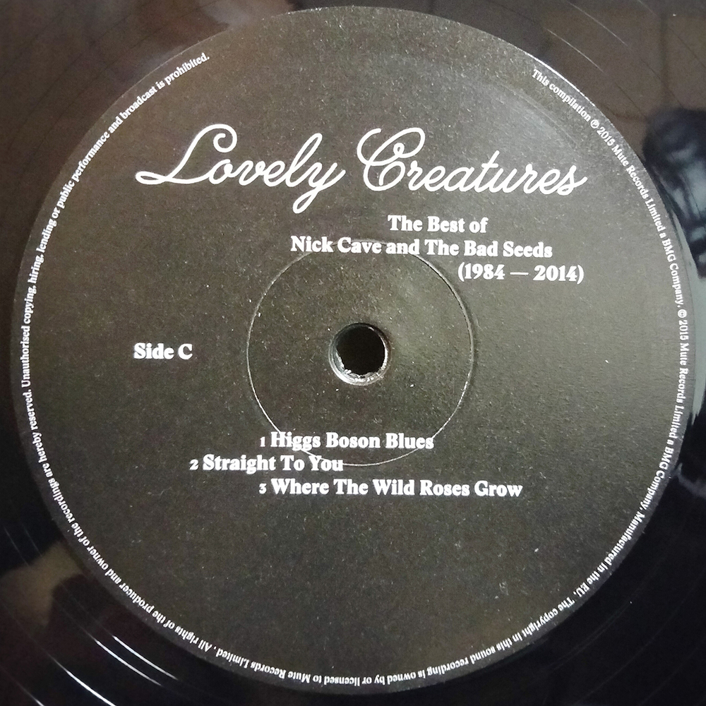 Nick Cave & The Bad Seeds / Lovely Creatures - The Best Of Nick Cave And The Bad Seeds (1984-2014)(3LP)
