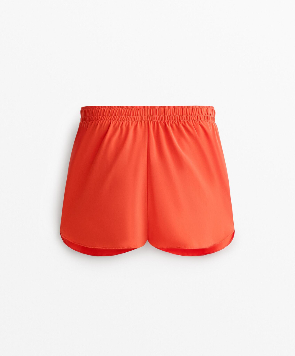 Oysho Шорты Light Touch Running для бега, оранжевый