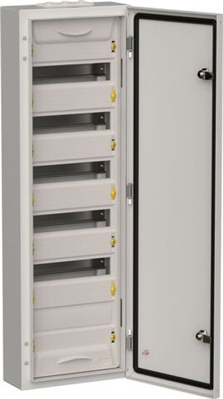 Корпус ЩРн-72 (1х72) TITAN 5 960х310х140 IP54 метал. сер. IEK TI5-50-N-072-54-7035