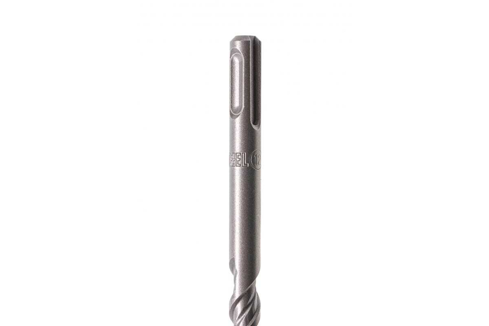Бур по бетону, двойная спираль, Cobalt W-tip, 12x160 мм, SDS PLUS, серый