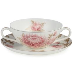 БУЛЬОННИЦА С БЛЮДЦЕМ LEFARD "АСТРА" 450 МЛ (КОР=24НАБ.)