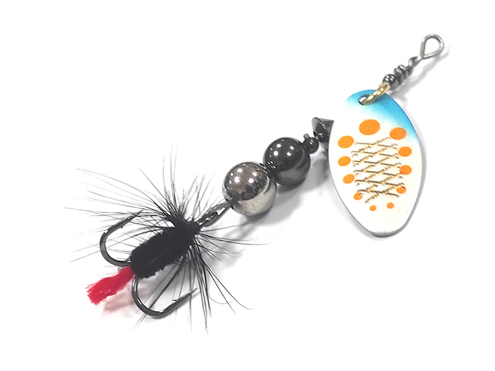 Вращающаяся блесна Hitfish Pro Series Lotus Long №1 (6гр)