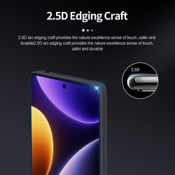 Защитное стекло с прозрачными рамками от Nillkin для Xiaomi Redmi Note 12 Turbo и Poco F5, серия H+Pro Anti-Explosion Glass Screen Protector