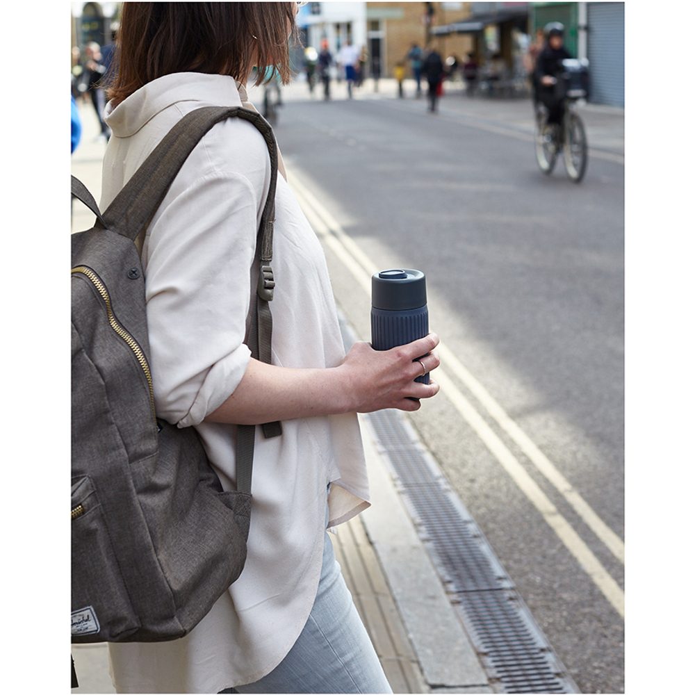 Кружка 340мл Black+Blum Travel Cup серая