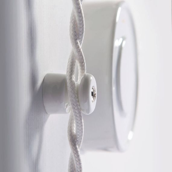 Комплект изоляторов без винта 100 шт. Werkel Ретро белый W6431401 4690389166204