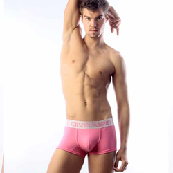 Мужские трусы хипсы Calvin Klein Boxer Steel Pink