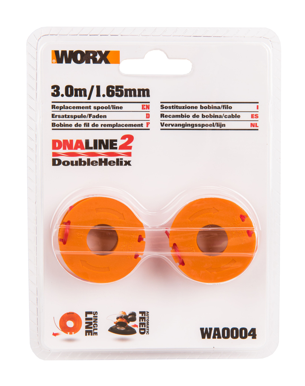 Катушка для триммера WORX WA0004