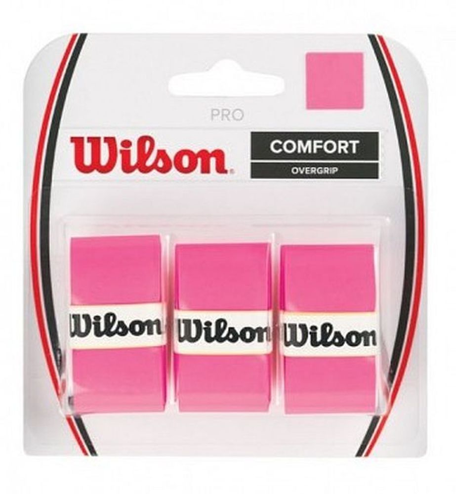 Намотки теннисные Wilson Pro 3P - pink