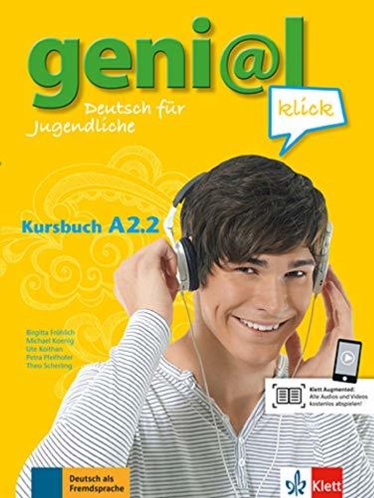 Geni@l klick A2.2 Kursbuch + Audios zum Download