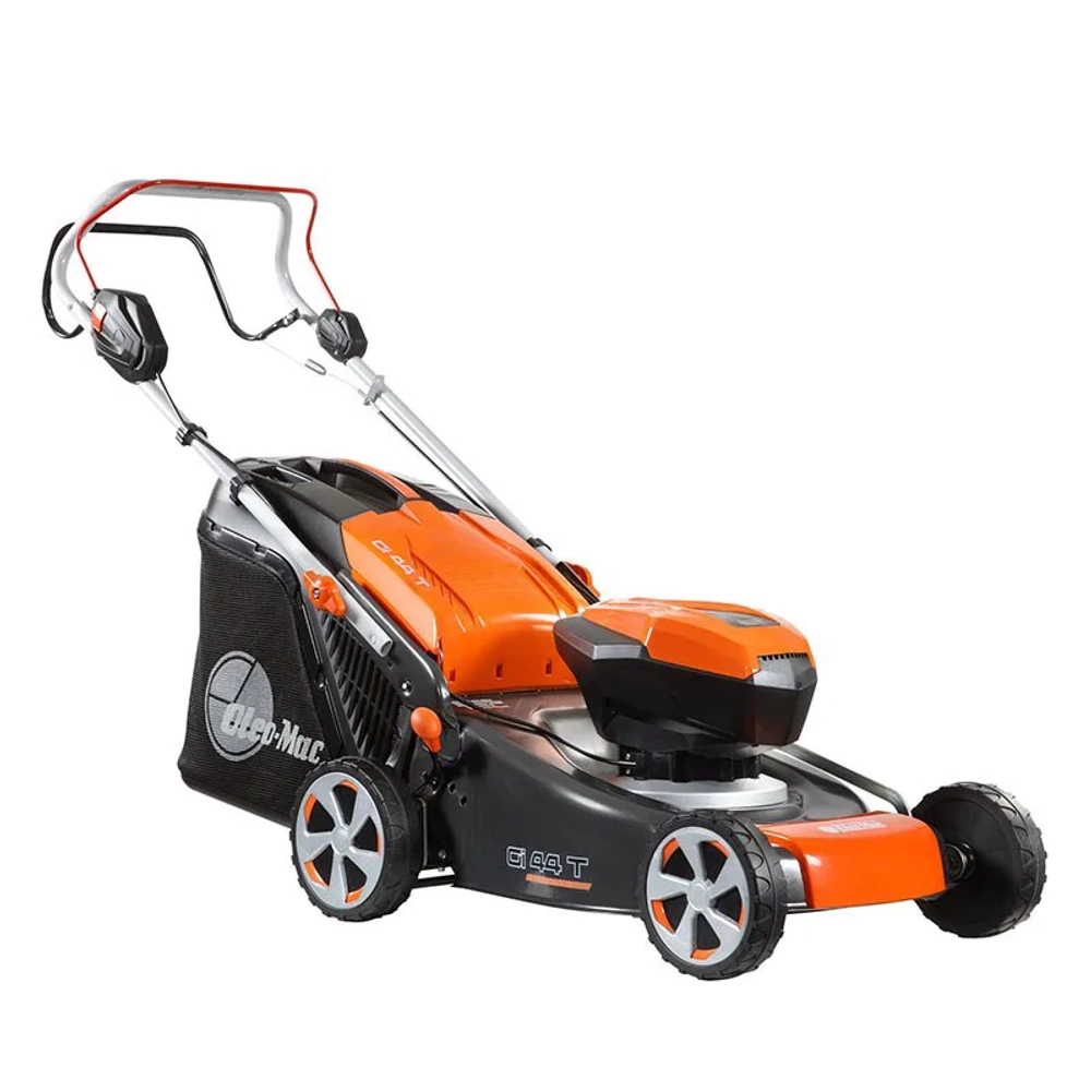 Аккумуляторная газонокосилка Oleo-Mac GI 44T 40В (1 x 5 Ач, ЗУ) нож 41 см, 5415-9001S1
