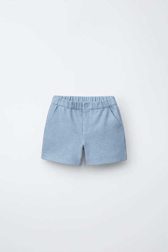 ZARA ШОРТЫ-БЕРМУДЫ, СИНИЙ