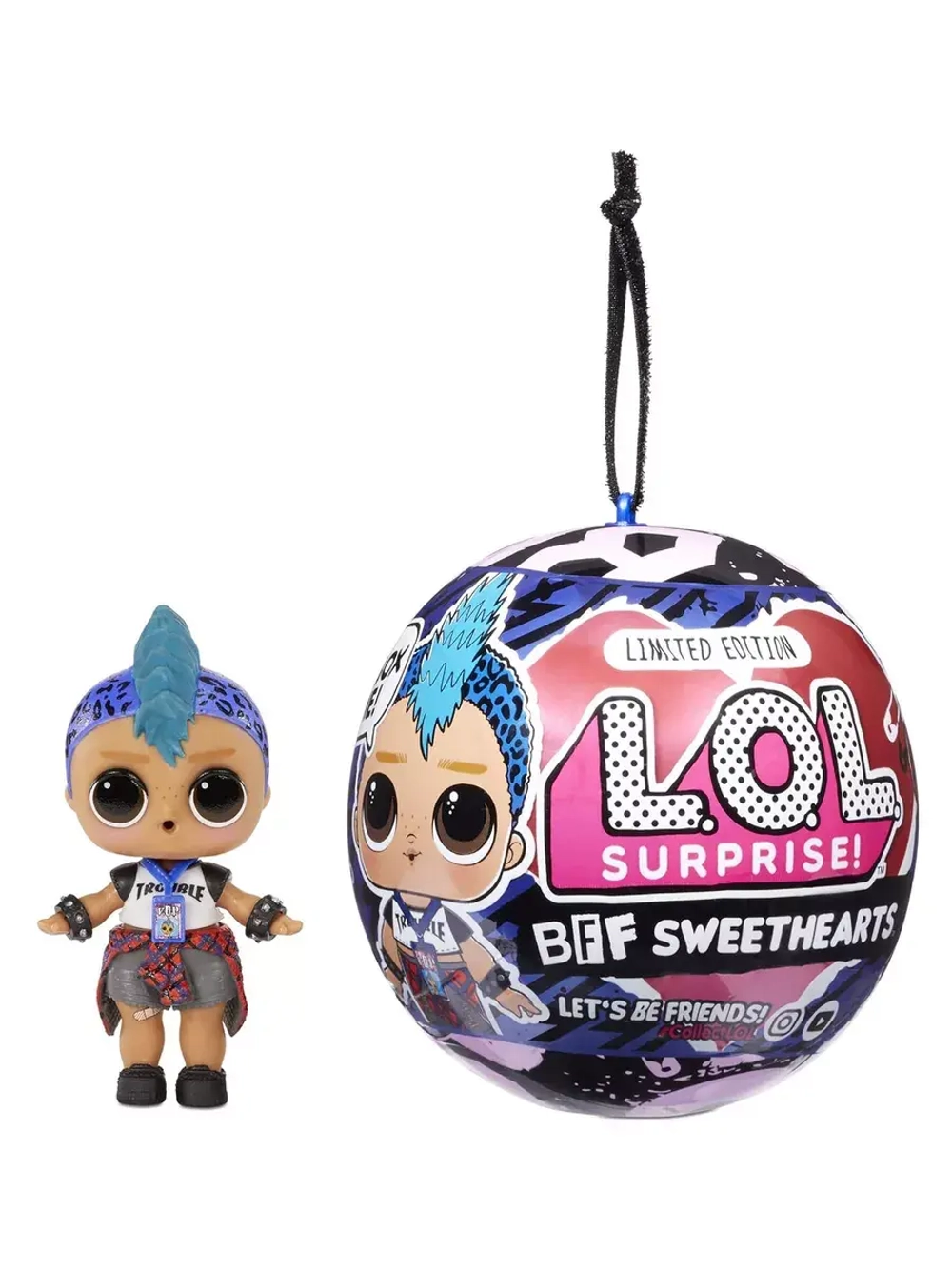 Кукла Lol BFF Sweethearts Punk Boi лимитированная серия