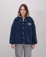 Куртка NTTR Coach Velvet Navy