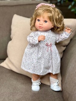 Кукла Berbesa мягконабивная 42см Sandra (4427S)