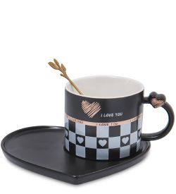 MUG-418/4 Чайная пара «Сердце»