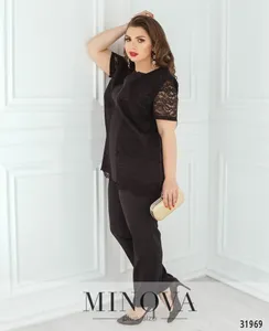 Костюм 353-черный Minova