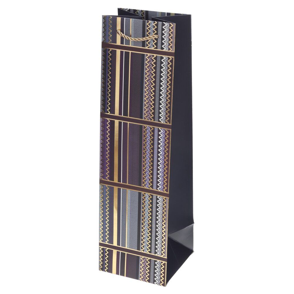 GAEM Пакет подарочный (бумага 210г/м2, блок микс 12шт), L11 W11 H38 см, 4в.