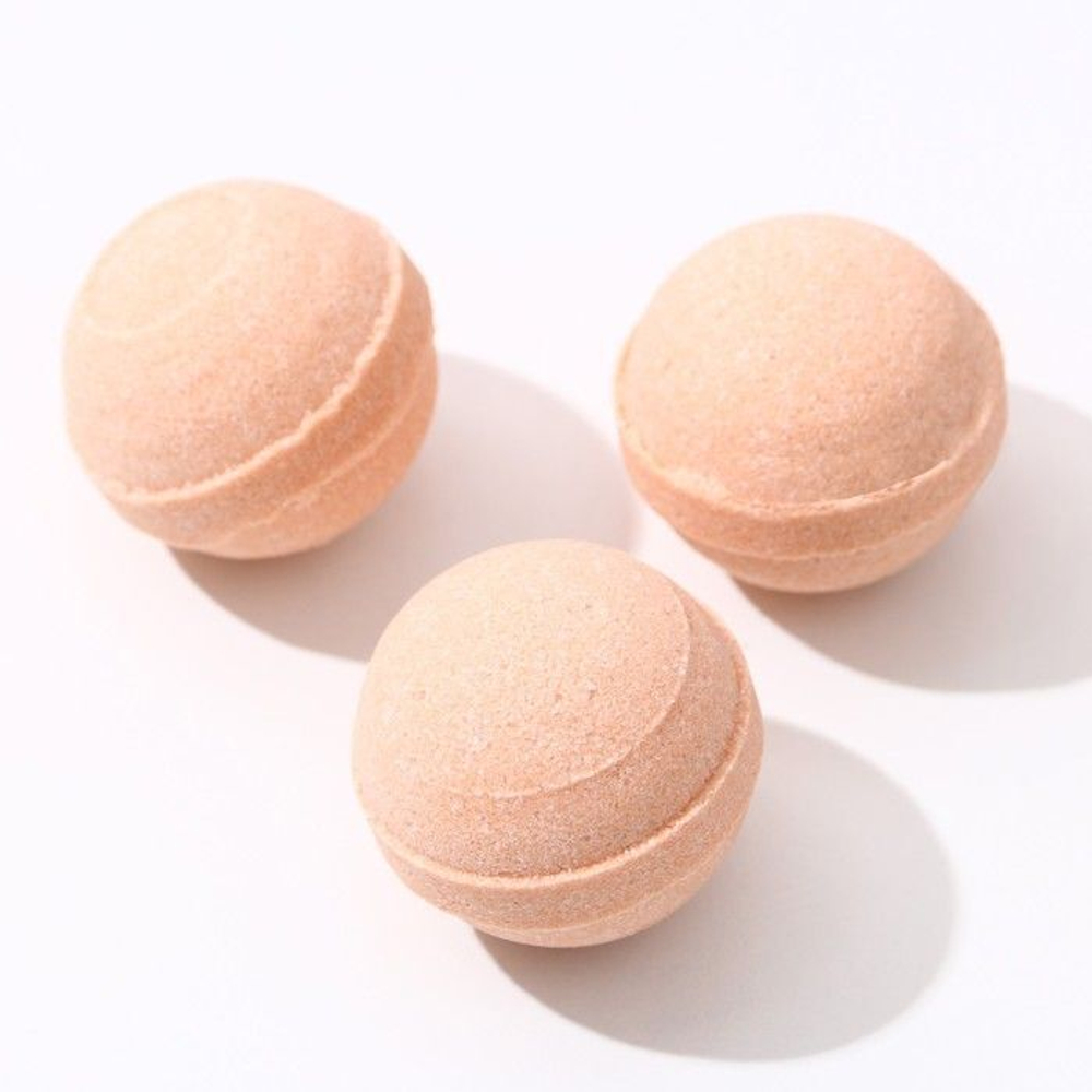 Набор из 3 бомбочек для ванны «Время чудес!» с ароматом медового пирога