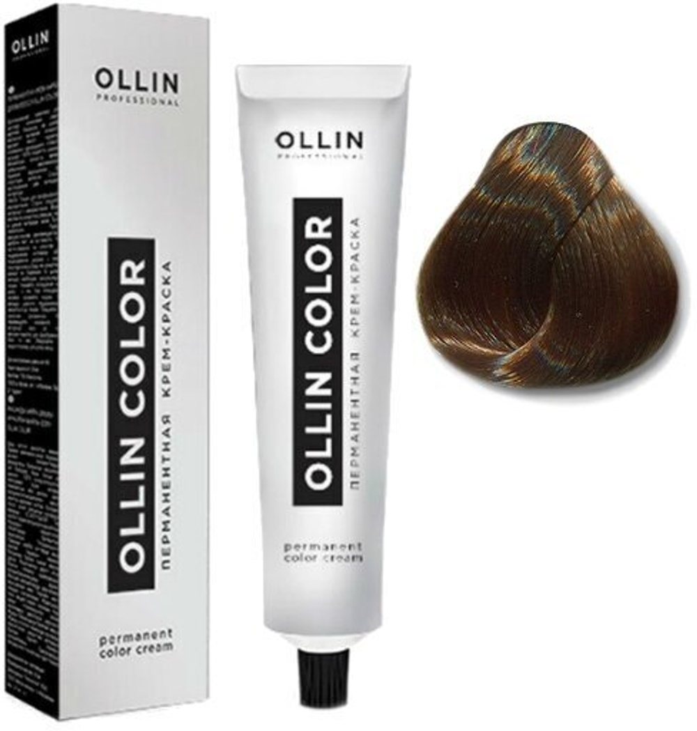 OLLIN COLOR 7/0 русый 60мл Перманентная крем-краска для волос